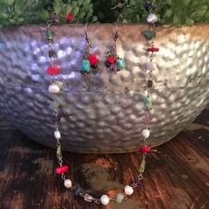 Silpada Necklace and Earring Set